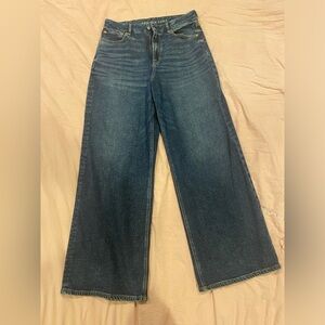 American Eagle Curvy Super Hi-Waisted Baggy Jean